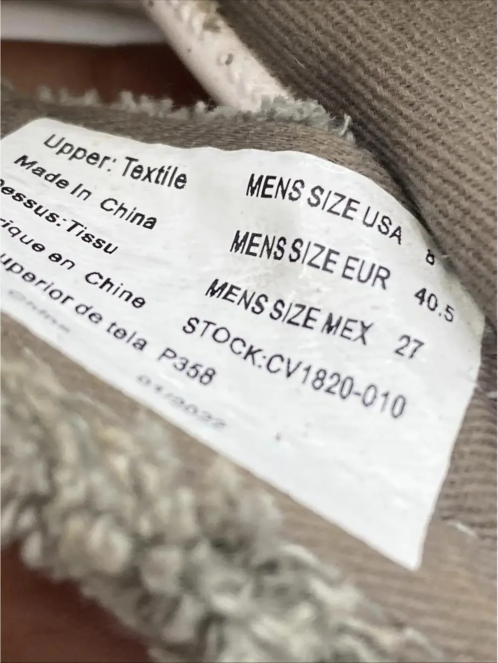 Crevo Rowdy Sandal Grey Men's Size 8